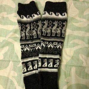 Final drop! Leg warmers handmade in Peru! NWOT